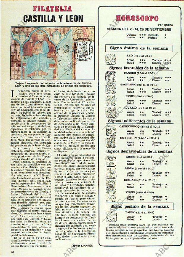 ABC MADRID 23-09-1984 página 158