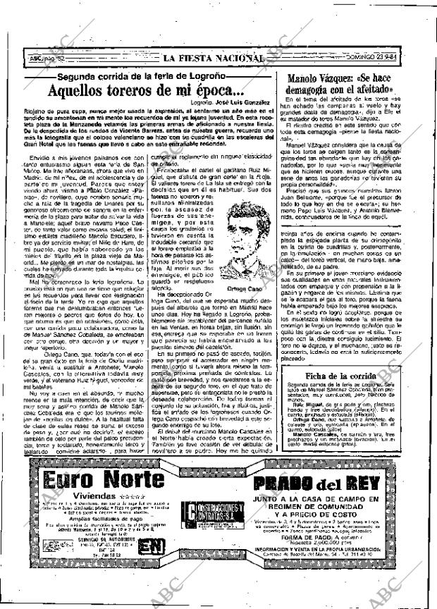 ABC MADRID 23-09-1984 página 52