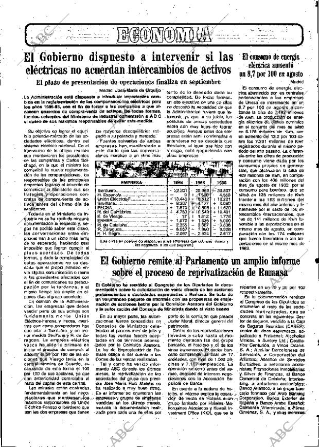 ABC MADRID 23-09-1984 página 59