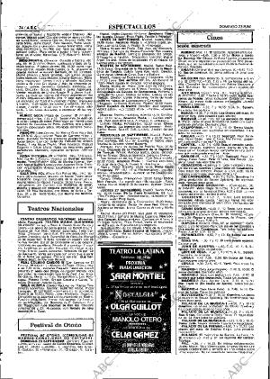 ABC MADRID 23-09-1984 página 74