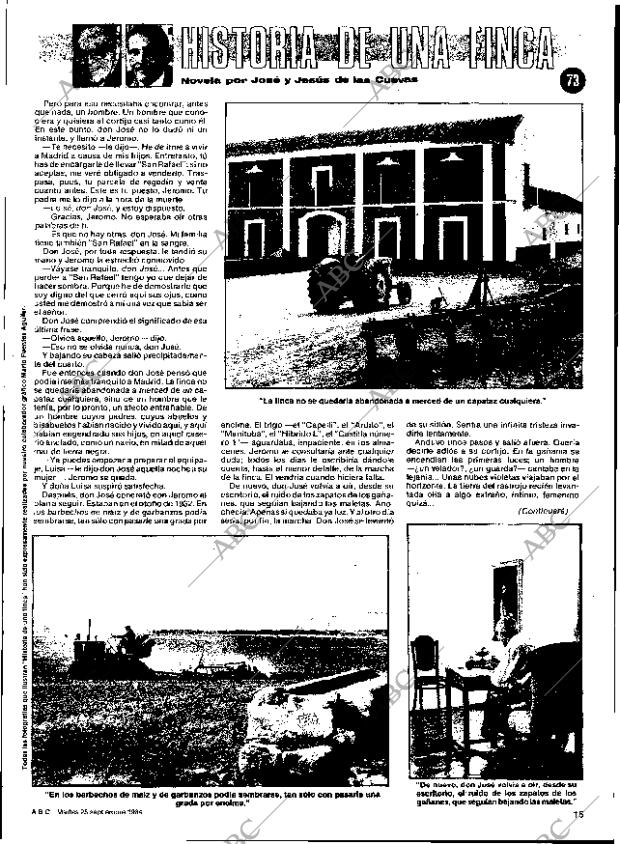 ABC SEVILLA 25-09-1984 página 15