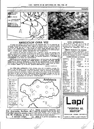 ABC SEVILLA 25-09-1984 página 49