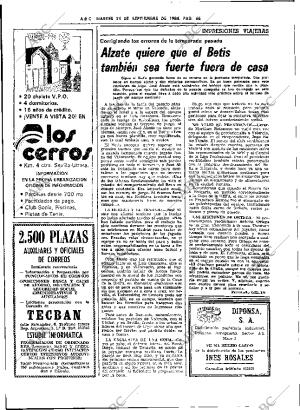 ABC SEVILLA 25-09-1984 página 66