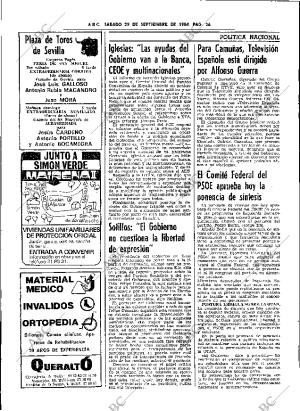 ABC SEVILLA 29-09-1984 página 26