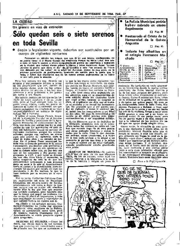 ABC SEVILLA 29-09-1984 página 37