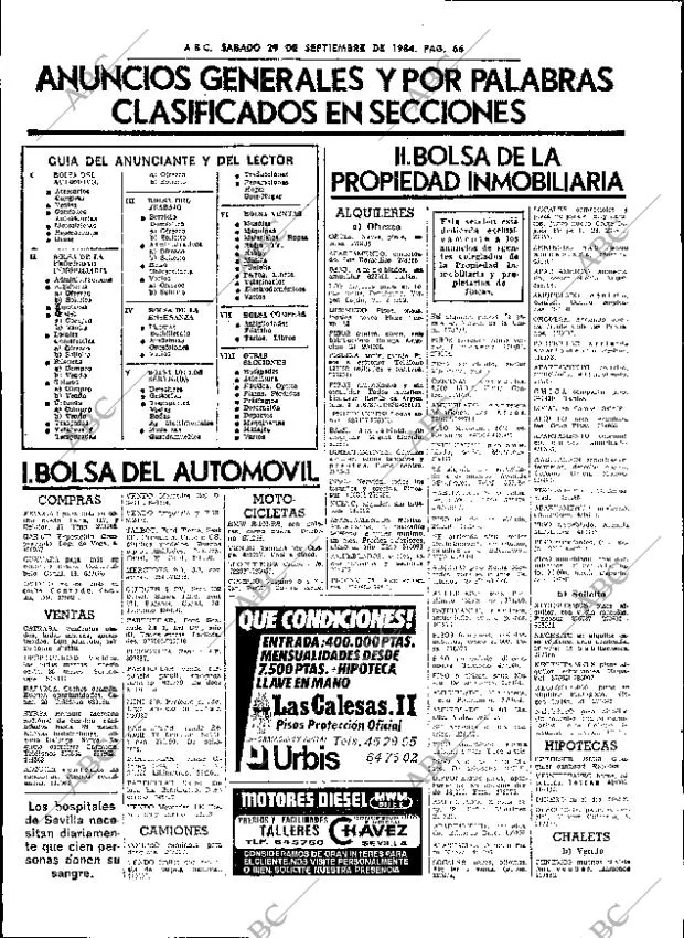 ABC SEVILLA 29-09-1984 página 66