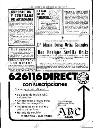 ABC SEVILLA 29-09-1984 página 75