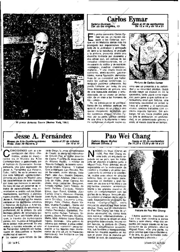 ABC MADRID 30-09-1984 página 108