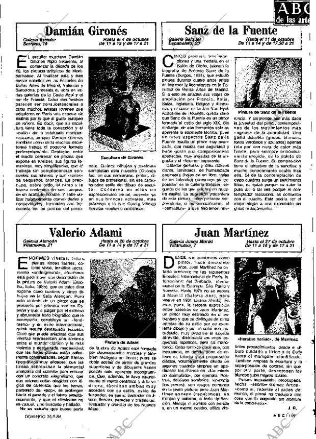 ABC MADRID 30-09-1984 página 109