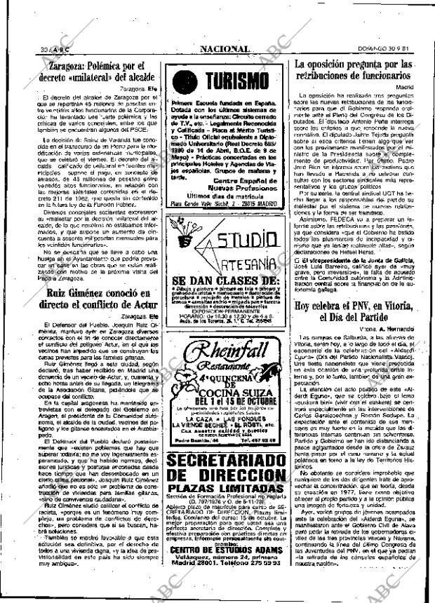 ABC MADRID 30-09-1984 página 30