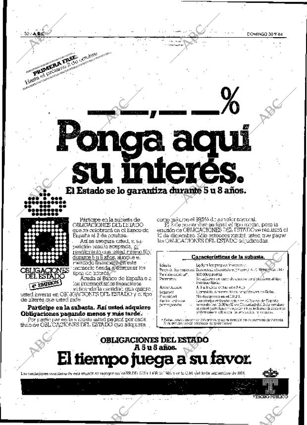 ABC MADRID 30-09-1984 página 50