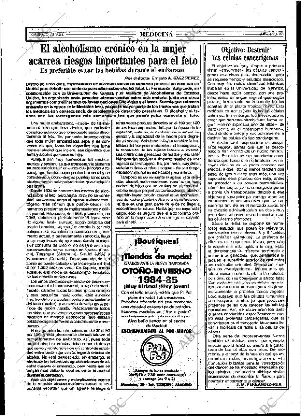 ABC MADRID 30-09-1984 página 53