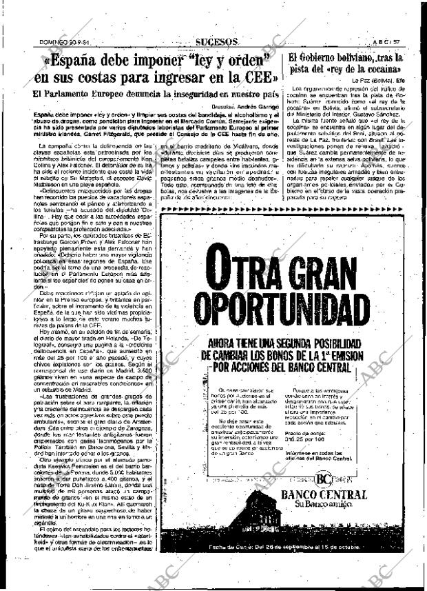 ABC MADRID 30-09-1984 página 57