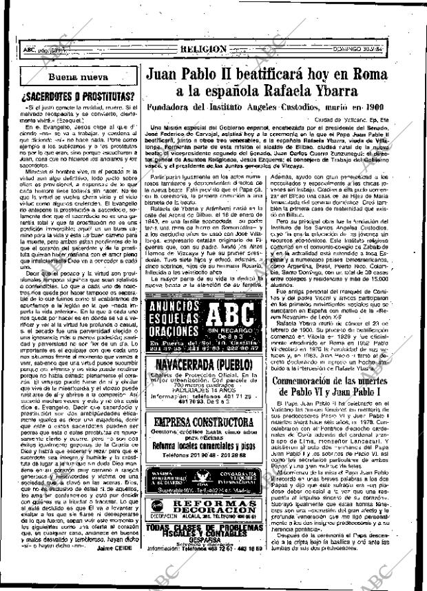 ABC MADRID 30-09-1984 página 58