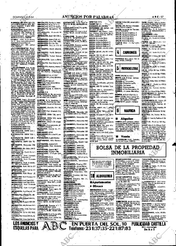 ABC MADRID 30-09-1984 página 87