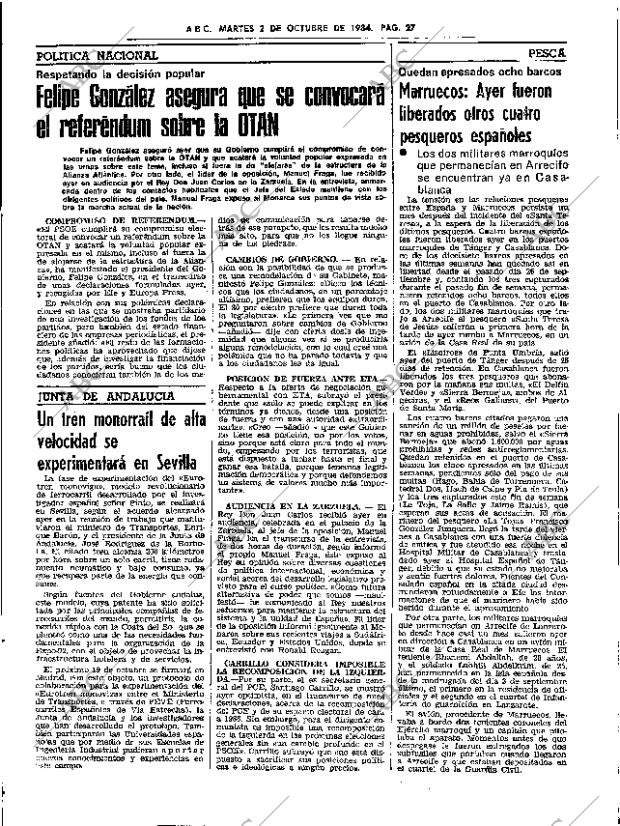 ABC SEVILLA 02-10-1984 página 27