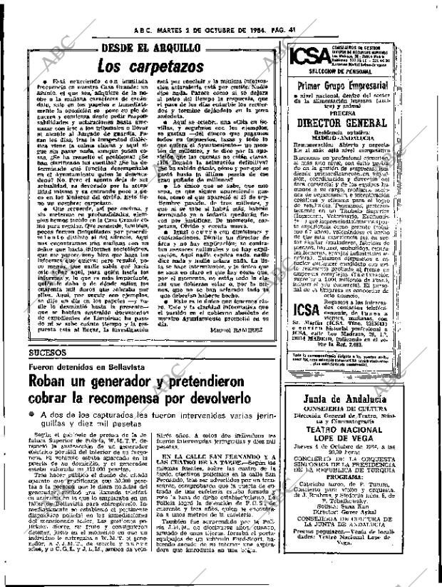ABC SEVILLA 02-10-1984 página 41