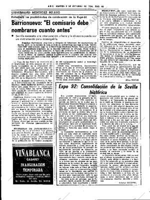 ABC SEVILLA 02-10-1984 página 46