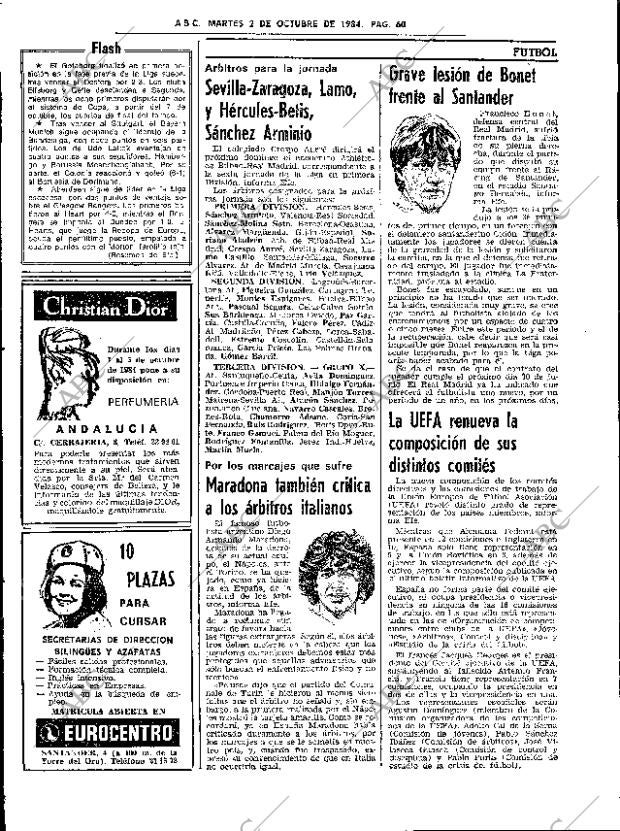 ABC SEVILLA 02-10-1984 página 60