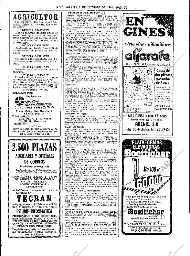 ABC SEVILLA 02-10-1984 página 76