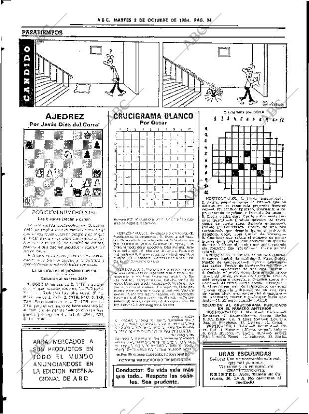 ABC SEVILLA 02-10-1984 página 84