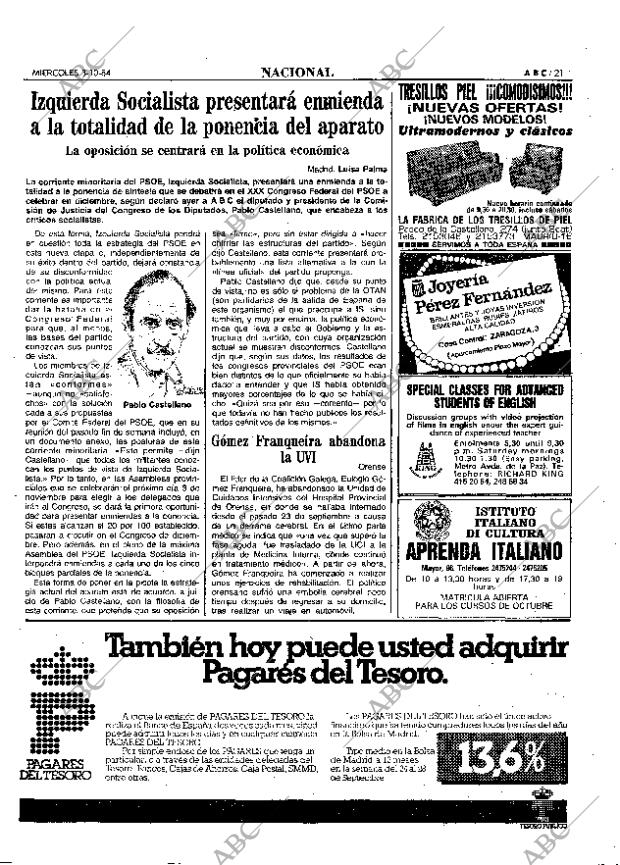 ABC MADRID 03-10-1984 página 21
