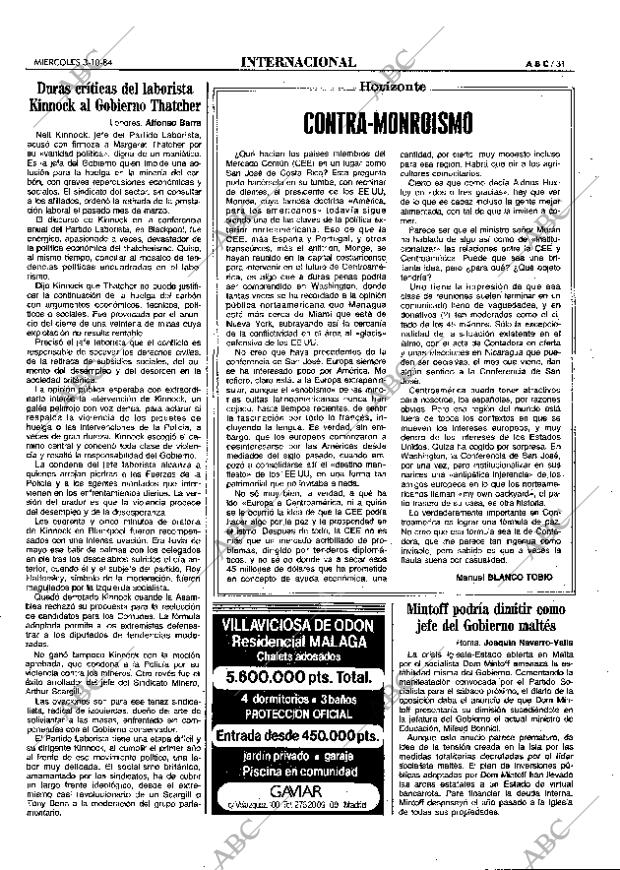 ABC MADRID 03-10-1984 página 31