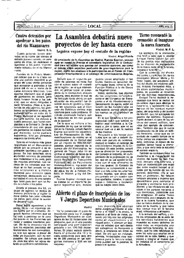 ABC MADRID 03-10-1984 página 35