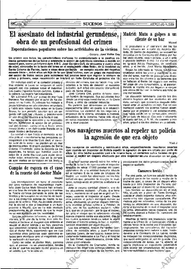 ABC MADRID 03-10-1984 página 50