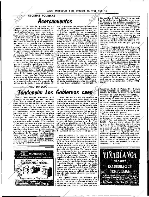 ABC SEVILLA 03-10-1984 página 18