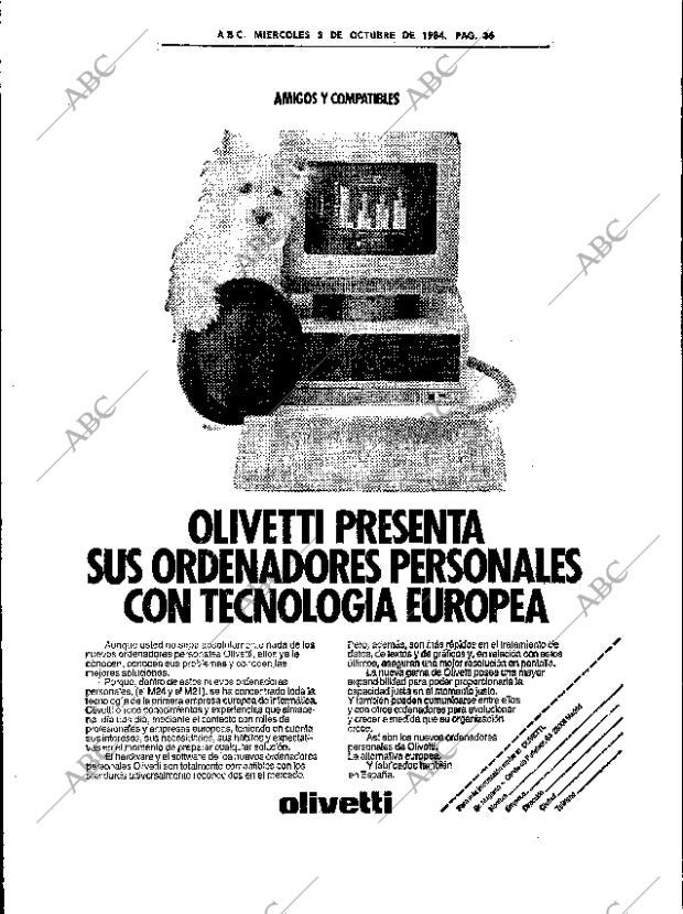 ABC SEVILLA 03-10-1984 página 36