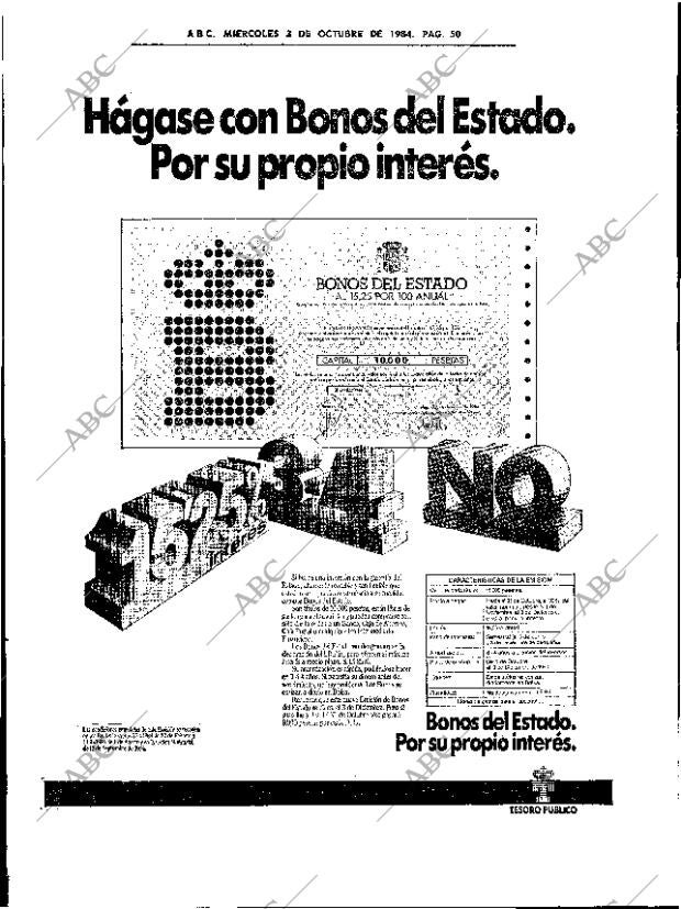 ABC SEVILLA 03-10-1984 página 50