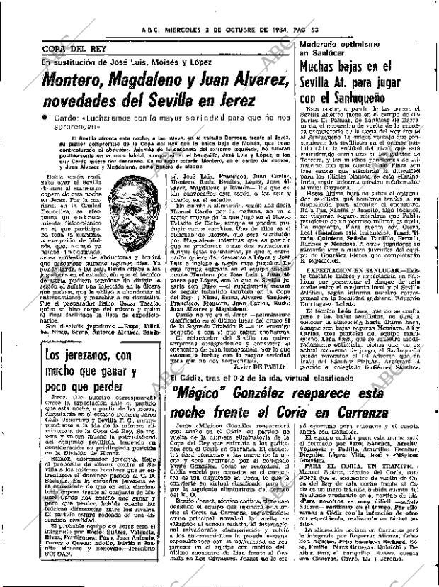 ABC SEVILLA 03-10-1984 página 53