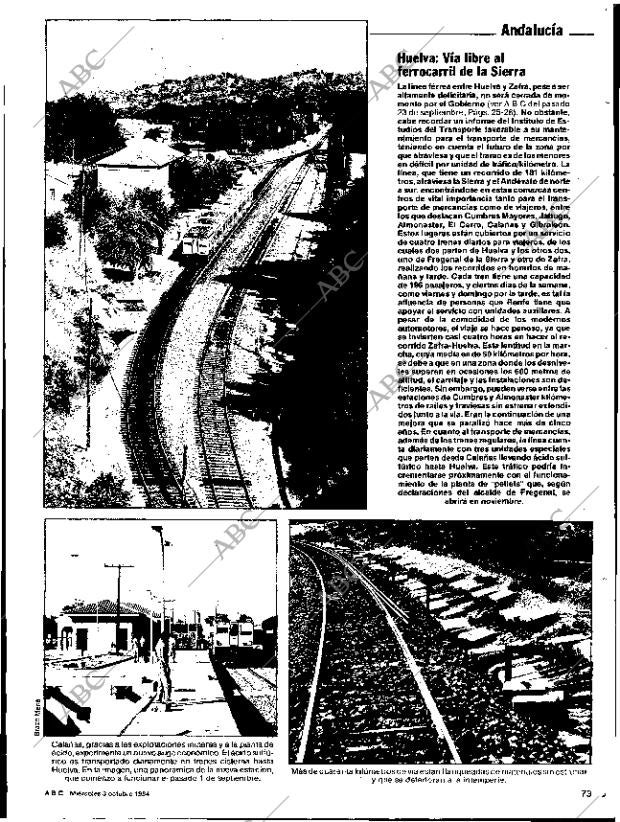 ABC SEVILLA 03-10-1984 página 73