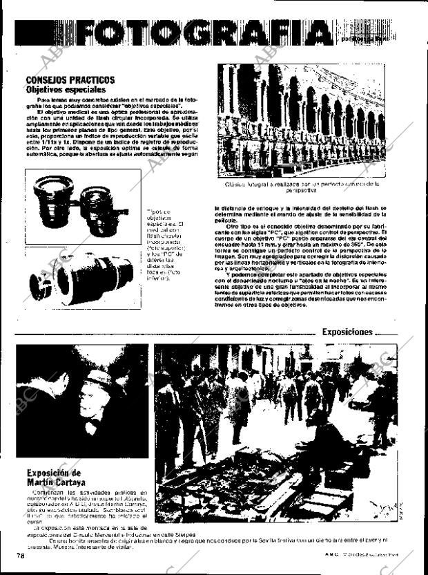 ABC SEVILLA 03-10-1984 página 78