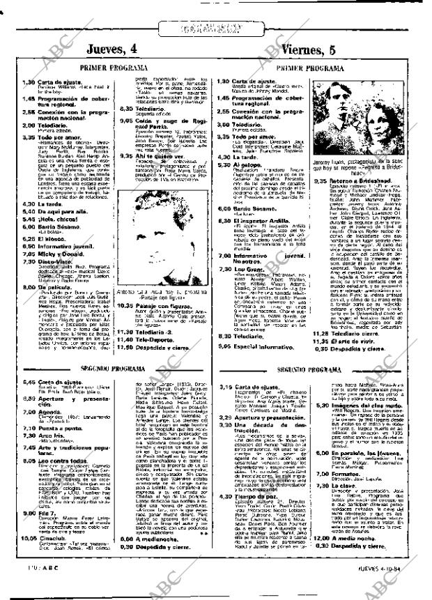 ABC MADRID 04-10-1984 página 110