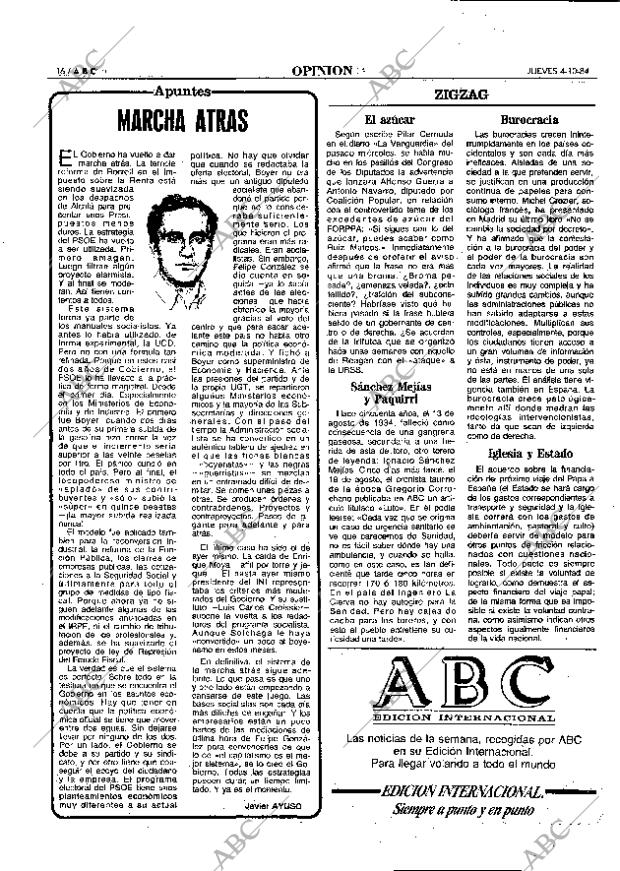 ABC MADRID 04-10-1984 página 16