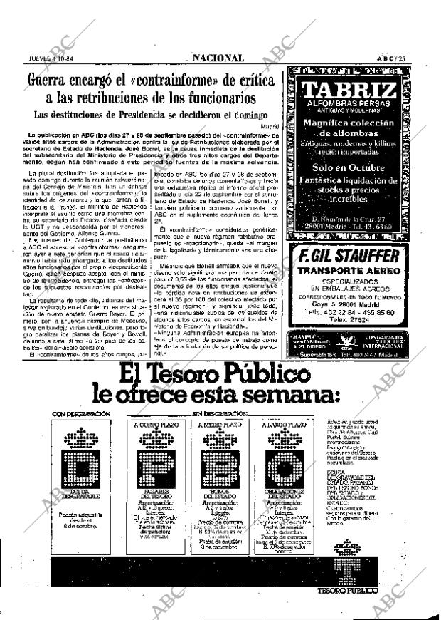 ABC MADRID 04-10-1984 página 25