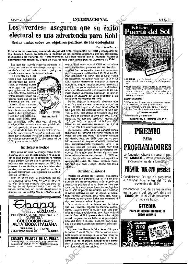 ABC MADRID 04-10-1984 página 31