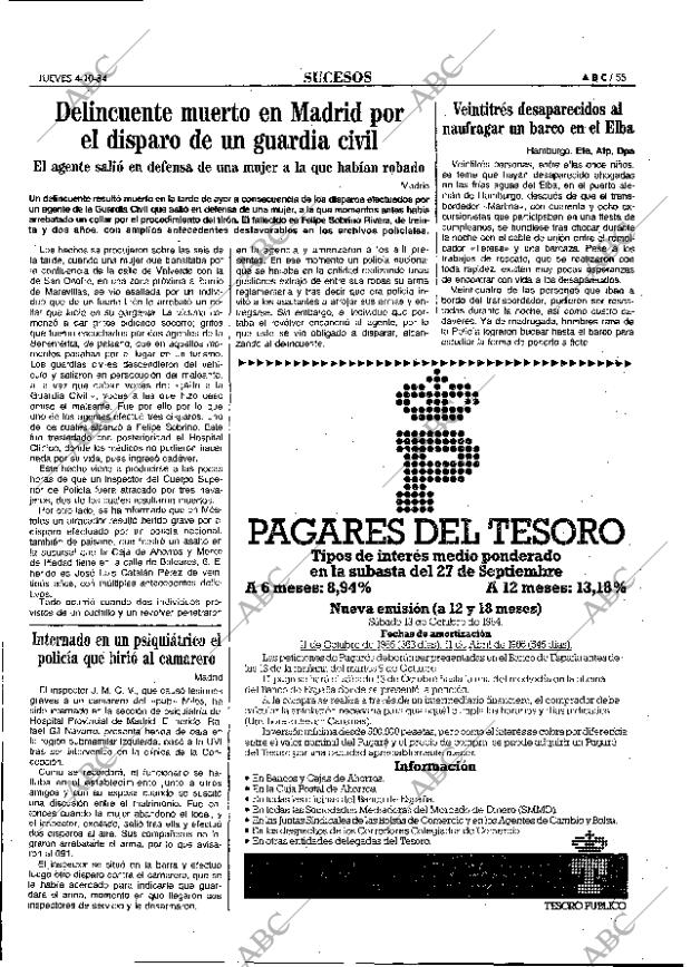 ABC MADRID 04-10-1984 página 55