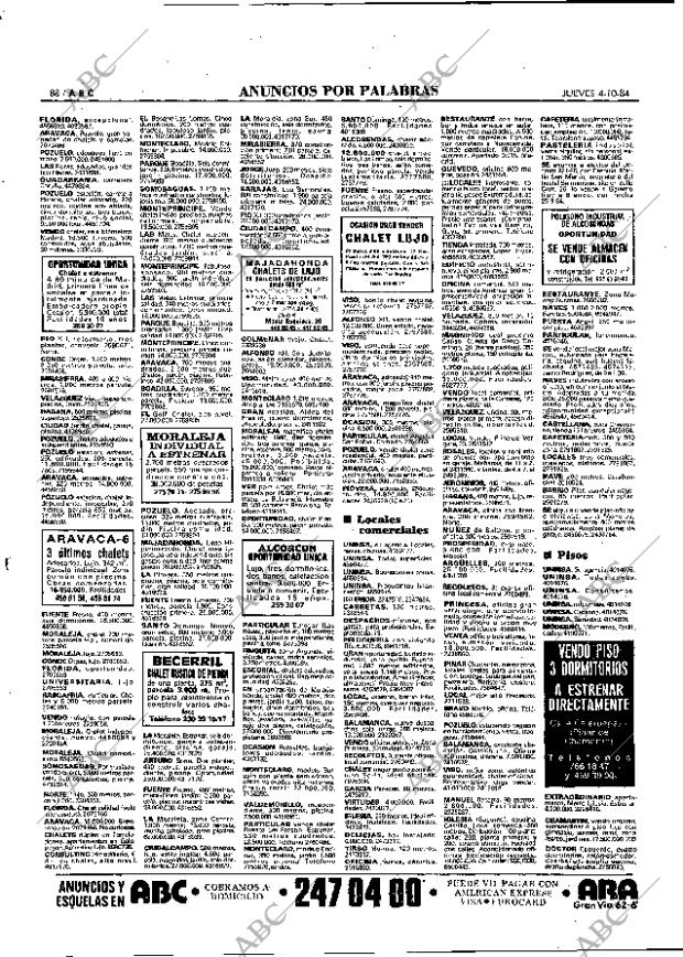 ABC MADRID 04-10-1984 página 88