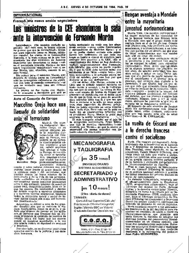 ABC SEVILLA 04-10-1984 página 19