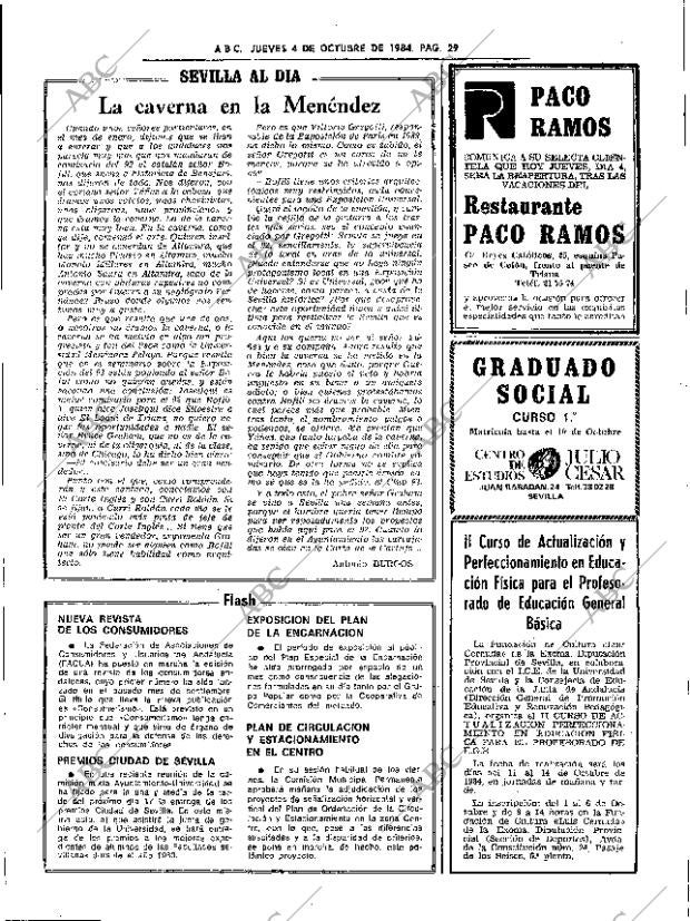 ABC SEVILLA 04-10-1984 página 29