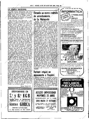 ABC SEVILLA 04-10-1984 página 41