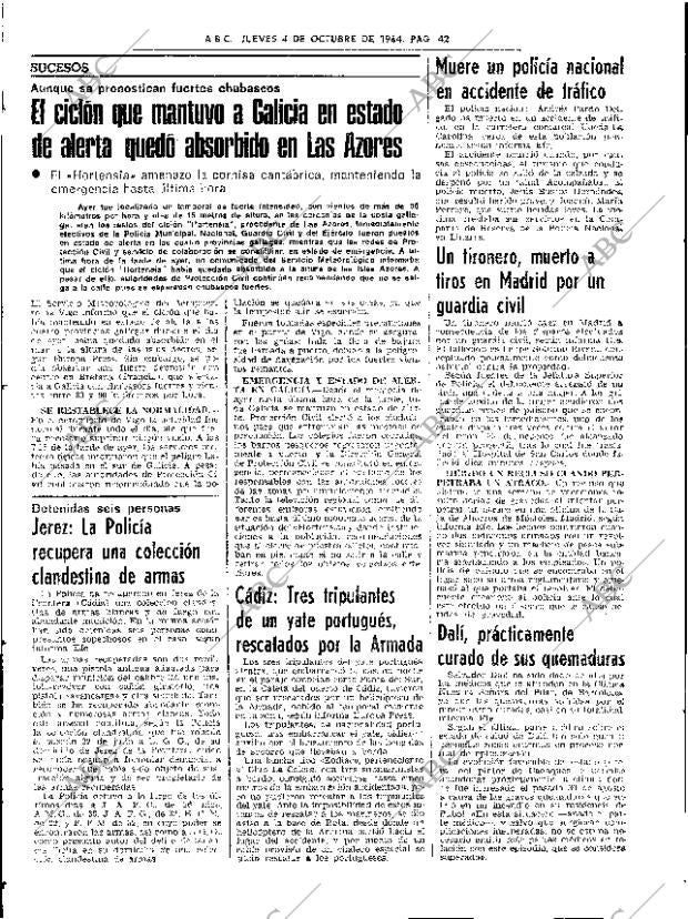 ABC SEVILLA 04-10-1984 página 42