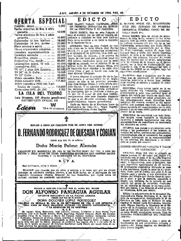 ABC SEVILLA 04-10-1984 página 63