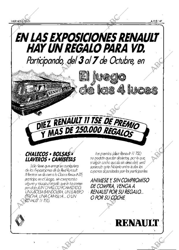 ABC MADRID 05-10-1984 página 47