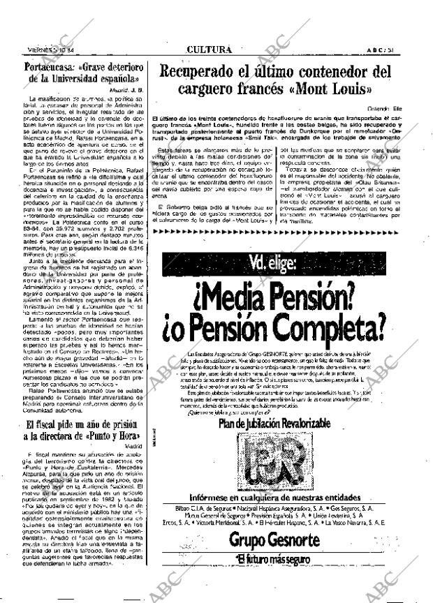 ABC MADRID 05-10-1984 página 51
