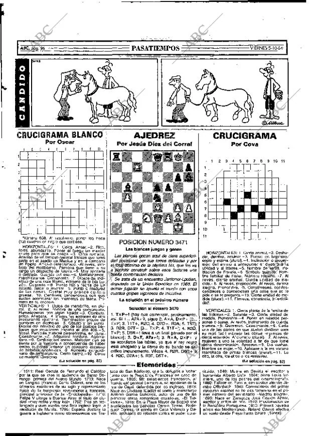 ABC MADRID 05-10-1984 página 96