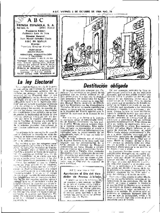 ABC SEVILLA 05-10-1984 página 16